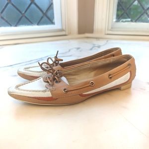 TOD'S 90's Y2K Pointed-toe Moccasin Loafers 9